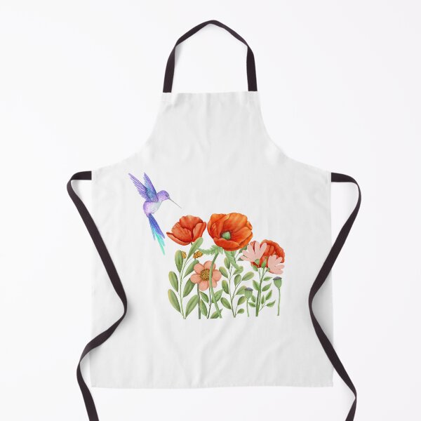 Item preview, Hummingbird with flower  designed and sold by Fun Mood Prints .
