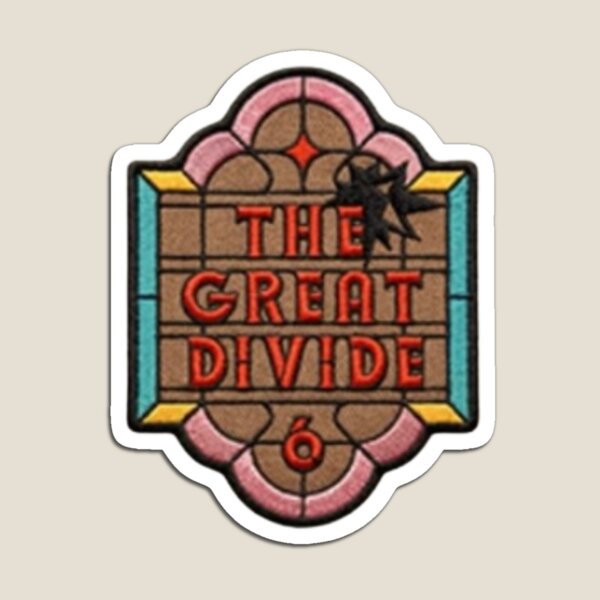 Item preview, The Great Divide Patch designed and sold by musicinmyblood.