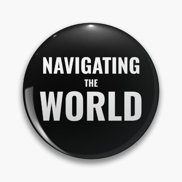 Item preview, Navigating the World (White) designed and sold by ShipCrewNation.