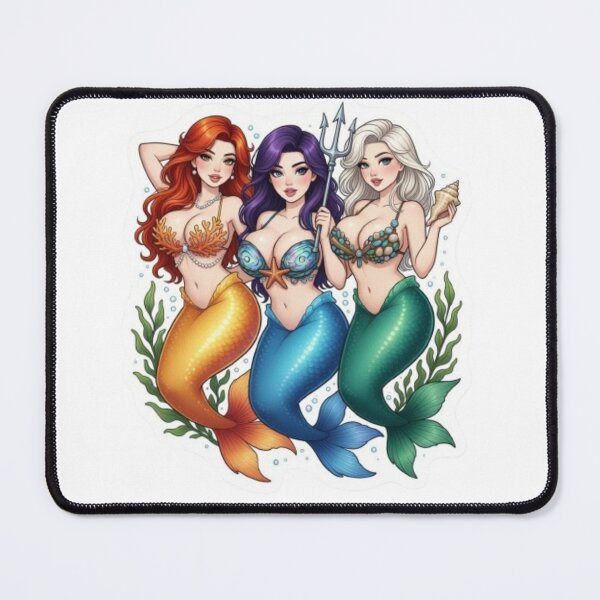 Item preview, Mermaid trio designed and sold by Couldbebettah.