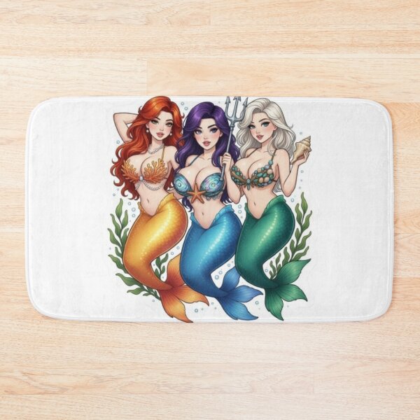 Item preview, Mermaid trio designed and sold by Couldbebettah.