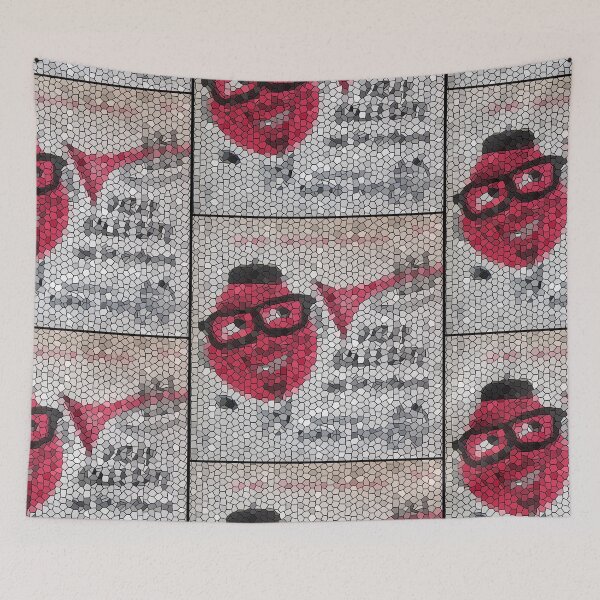 Item preview, Dizzy Gillespie feat Chano Pozo Stained Glass designed and sold by Logo-A-GoGo.