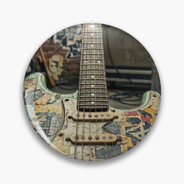Item preview, Relic Strat Guitar Vintage Wall Art designed and sold by guitarprints.