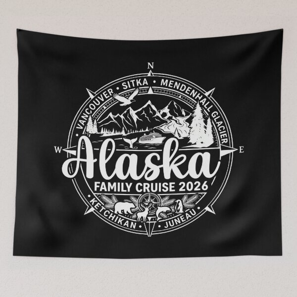 Item preview, Alaska Cruise 2026 Family Alaskan Vacation designed and sold by Blok45.