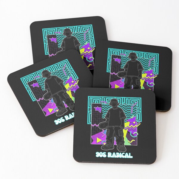 Item preview, Neon 90s Radical Retro Skater Aesthetics designed and sold by KelliesGrafix.