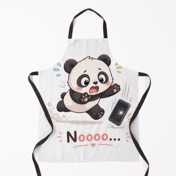 Item preview, Panda Dropping Phone Noooo Panic Moment designed and sold by Sadia  Jannat.
