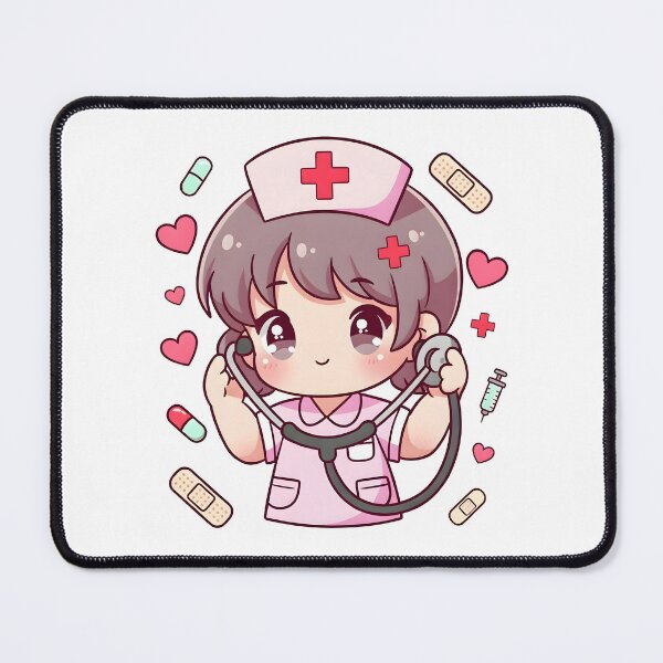Item preview, Kawaii Nurse designed and sold by ByteNomadShop.