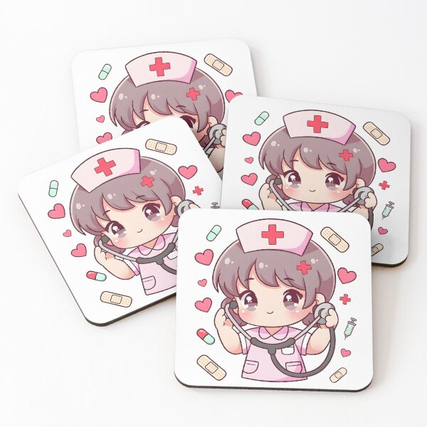 Item preview, Kawaii Nurse designed and sold by ByteNomadShop.