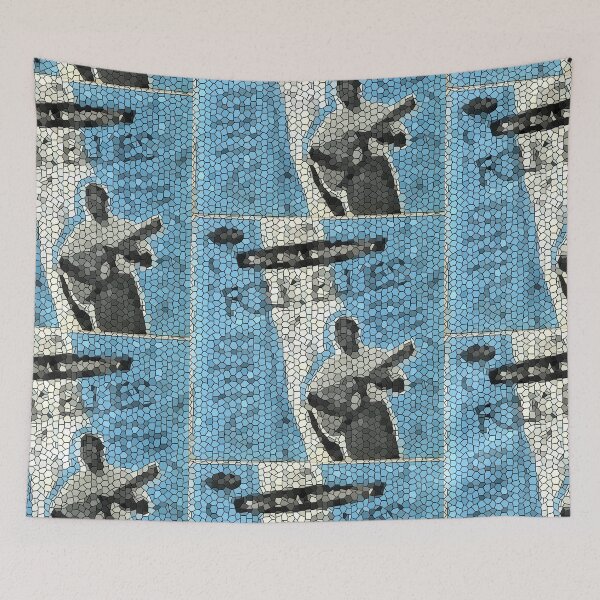 Item preview, Big Bill Broonzy Folk Blues Stained Glass designed and sold by Logo-A-GoGo.