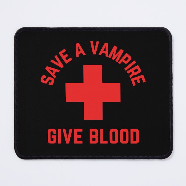 Item preview,  Save a Vampire Give Blood Funny Halloween designed and sold by StudioTina.