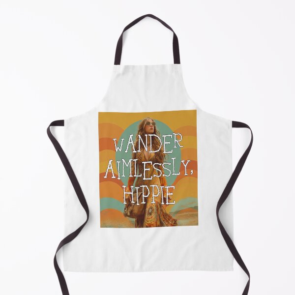 Item preview, Travel Aimlessly, Hippie – Retro 70s Free Spirit Wanderlust Vibes designed and sold by Ignorant-Artist.