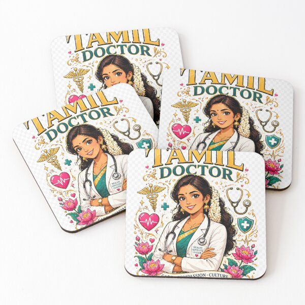Item preview, Tamil Doctor Pride Woman Medical Gift T-Shirt designed and sold by OsmosisShop.