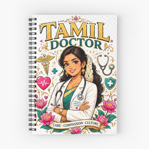 Item preview, Tamil Doctor Pride Woman Medical Gift T-Shirt designed and sold by OsmosisShop.