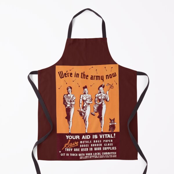 Item preview, WWII Canadian Propaganda Poster | Bold Graphic Design | Collect & Recycle for War Effort | Women's Role in Wartime Art designed and sold by artofuniverse.