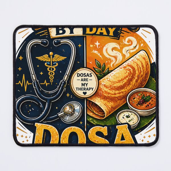 Item preview, Doctor By Day Dosa By Night Funny South India T-Shirt designed and sold by OsmosisShop.