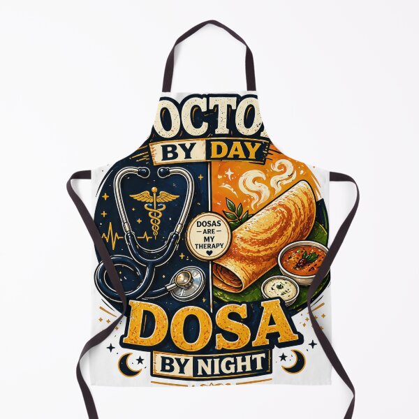 Item preview, Doctor By Day Dosa By Night Funny South India T-Shirt designed and sold by OsmosisShop.