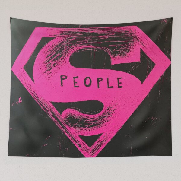 Item preview, Super People, hand drawn art designed and sold by GiSilver.