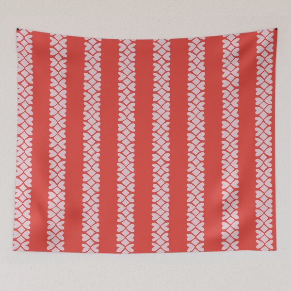Item preview, Scandi Stripes - Bright Melon designed and sold by birchandbirdbk.