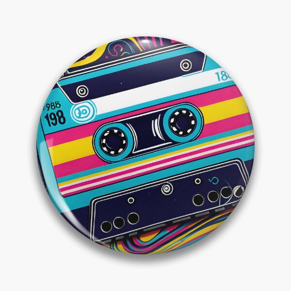 Item preview, Technicolor Tunes: 90s Aesthetic Music Cassette designed and sold by Prism Palette Studio.