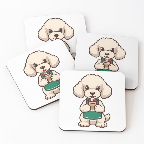 Item preview, Coffee Poodle Morning Brew Bestie designed and sold by Breed And Build.