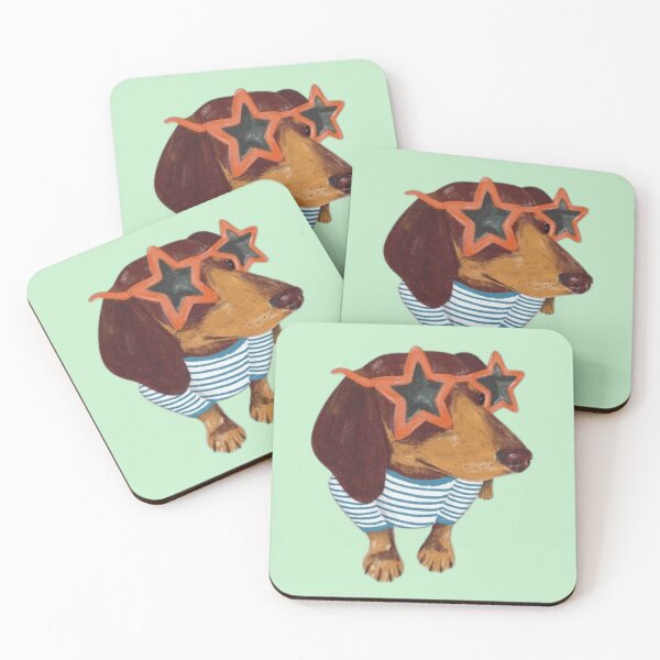 Item preview, Cute dog with glasses designed and sold by DhriegoStudio.