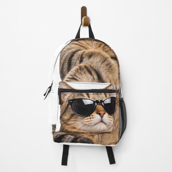 Item preview, sassy cat with sun glasses designed and sold by Stickers void.