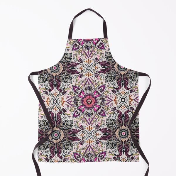 Item preview, Boho Mandala Floral Pattern – Elegant Pink & Vintage Ornament Design designed and sold by M22--.