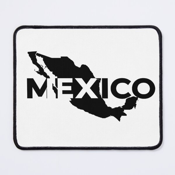 Item preview, MEXICO Map T-Shirt | Bold Minimal Black & White Patriotic Tee designed and sold by Abhi0.