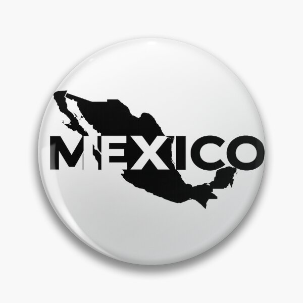Item preview, MEXICO Map T-Shirt | Bold Minimal Black & White Patriotic Tee designed and sold by Abhi0.