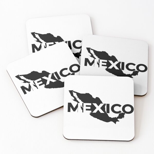 Item preview, MEXICO Map T-Shirt | Bold Minimal Black & White Patriotic Tee designed and sold by Abhi0.