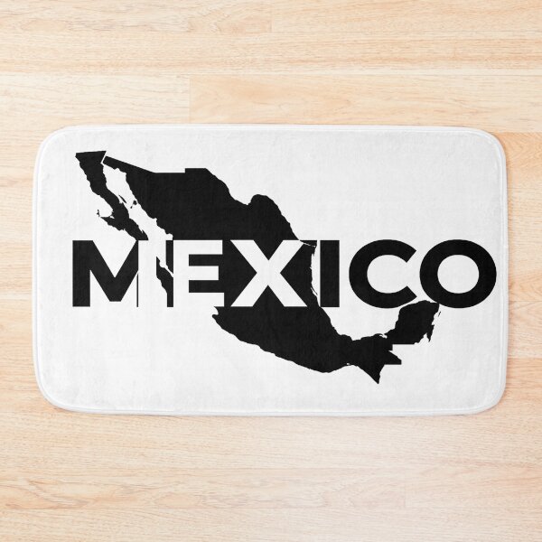 Item preview, MEXICO Map T-Shirt | Bold Minimal Black & White Patriotic Tee designed and sold by Abhi0.