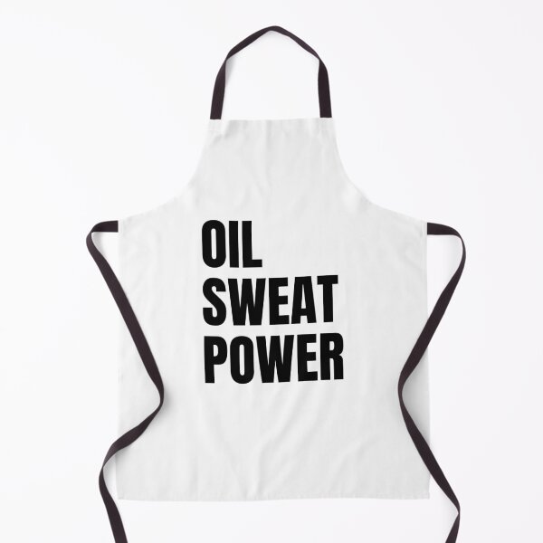 Item preview, Oil Sweat Power (Black) designed and sold by ShipCrewNation.
