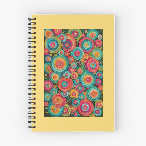 Item preview, yellow circles  designed and sold by Christina Lumenara.