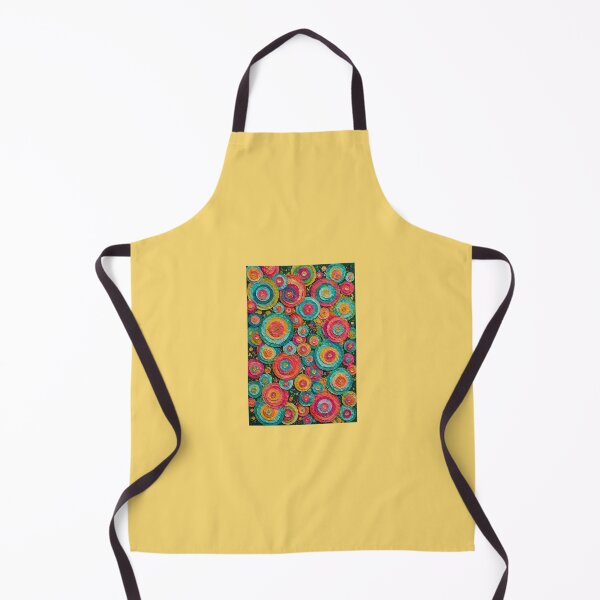 Item preview, yellow circles designed and sold by Christina Lumenara.
