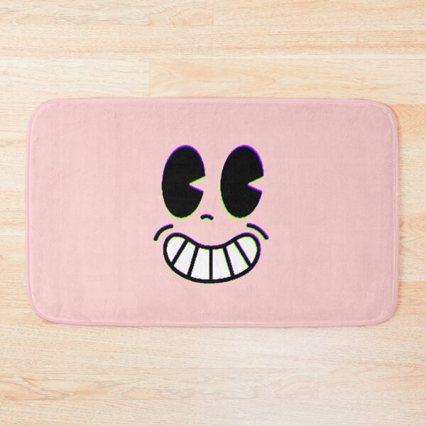 Item preview, Face Glitch Smile Creepy Aesthetic Trippy Halloween designed and sold by AstronautMerch.