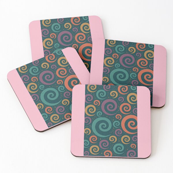 Item preview, Pink spirals designed and sold by Christina Lumenara.