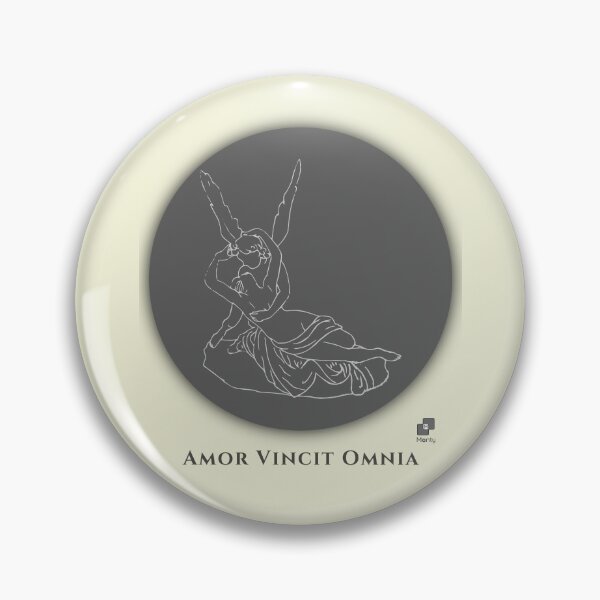 Item preview, Cupid and Psyche's Kiss - Minimalist Line Art designed and sold by Montoya91.