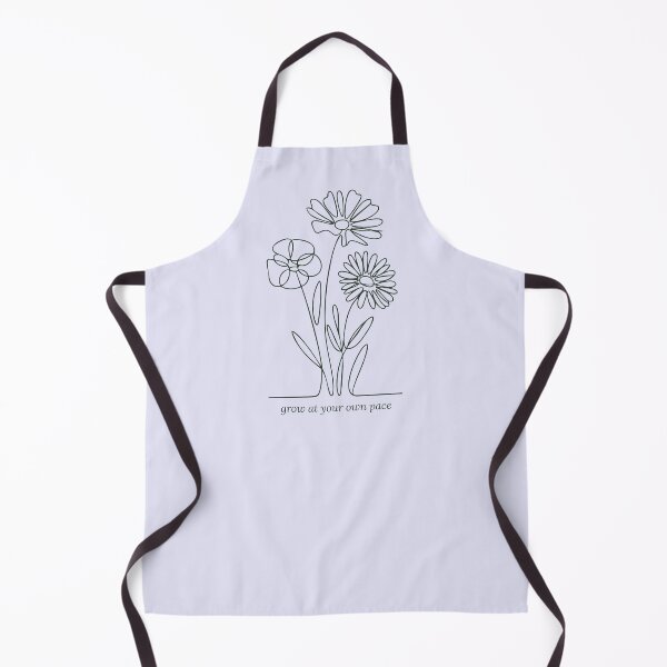 Item preview, Grow At Your Own Pace Minimalist Botanical Line Art Inspirational Gift designed and sold by thelexiverse.