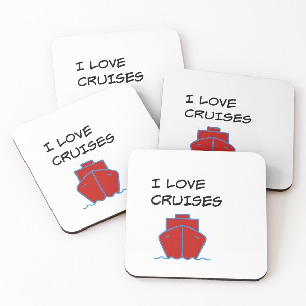 Item preview, I LOVE CRUISES designed and sold by binmaster3000.