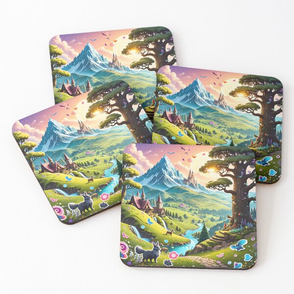 Item preview, Storybook Dream: The Secret Path to the Highland Castle designed and sold by Prism Palette Studio.
