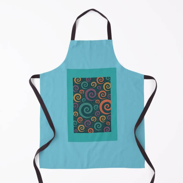 Item preview, Blue spirals designed and sold by Christina Lumenara.