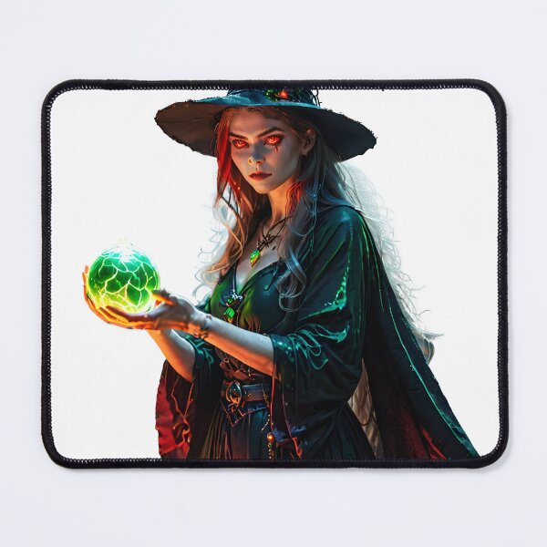Item preview, Red Eyed Witch, Fantasy designed and sold by Mia's Menagerie.