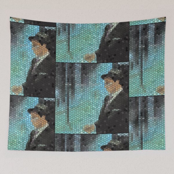 Item preview, Frank Sinatra In The Wee Small Hours Stained Glass designed and sold by Logo-A-GoGo.
