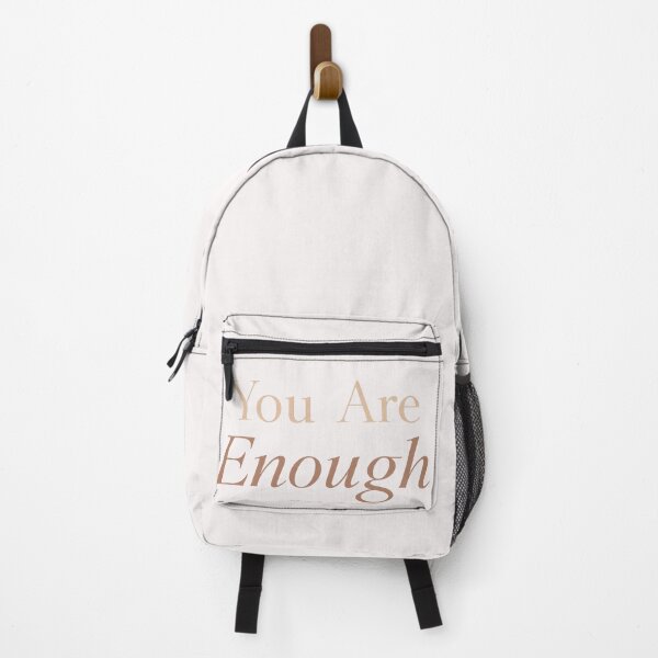 Item preview, You Are Enough – Minimal Inspirational Typography Design designed and sold by DreamelleStudio.