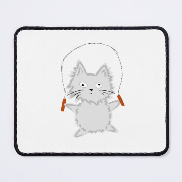 Item preview, Jump roping kitty designed and sold by TVanArts.