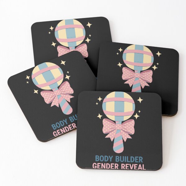 Item preview, Gender Reveal Body Builder Baby Shower Team Girl designed and sold by LuminOrb.