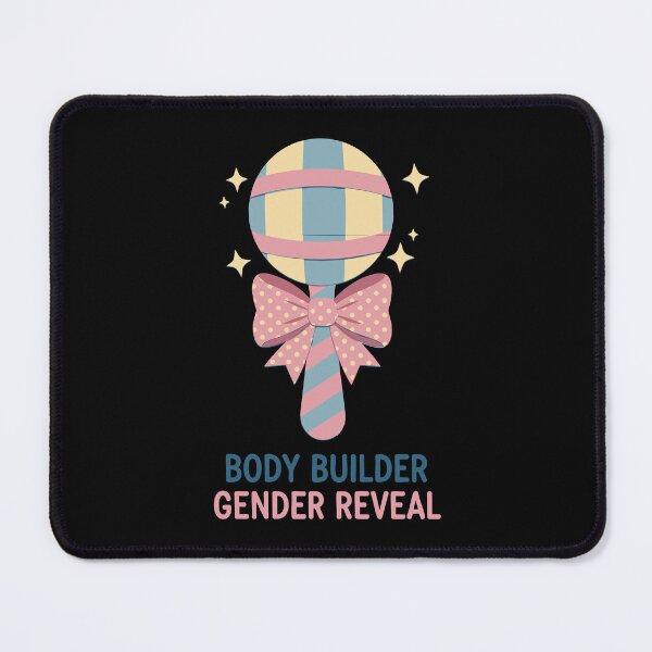 Item preview, Gender Reveal Body Builder Baby Shower Team Girl designed and sold by LuminOrb.