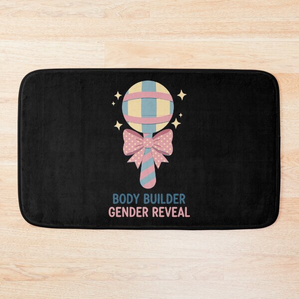 Item preview, Gender Reveal Body Builder Baby Shower Team Girl designed and sold by LuminOrb.