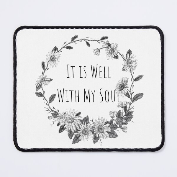Item preview, It is Well Daisy Flower Design designed and sold by Cora Worthington Art.