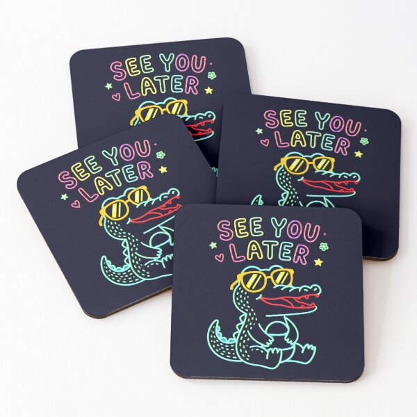 Item preview, See You Later Teacher Summer Alligator Last Day of School  designed and sold by gear-posters.